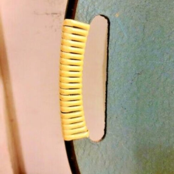 Vintage Turquoise Blue Yellow Sunflower Hand Painted Tilso Japan Serving Tray - Picture 3 of 8